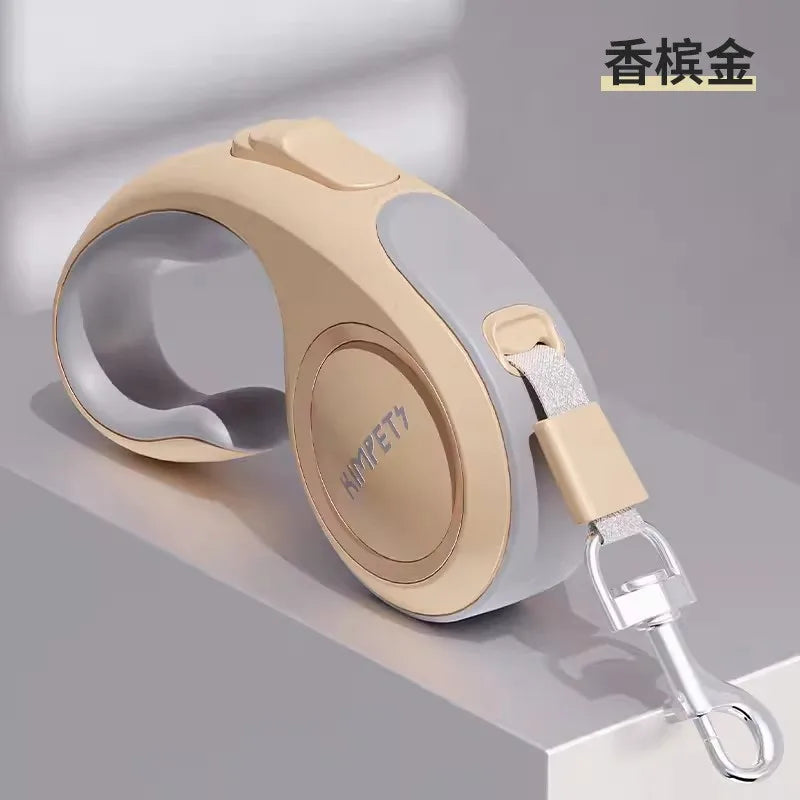 Simple Pet Leash Automatic Retractable Durable Travel Pet Supplies Lead Puppy Outdoor Walking Hiking Traction Rope Accessories