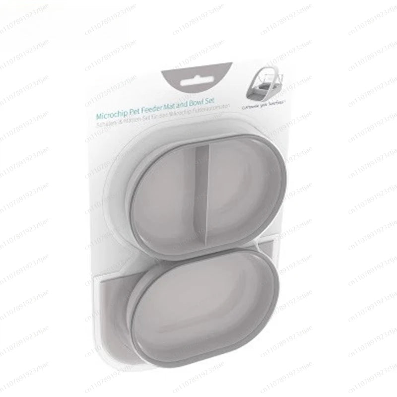 Pet Microchip Smart Feeder, Automatic Timed Food Dispenser with Chip Recognition for Cats & Dogs