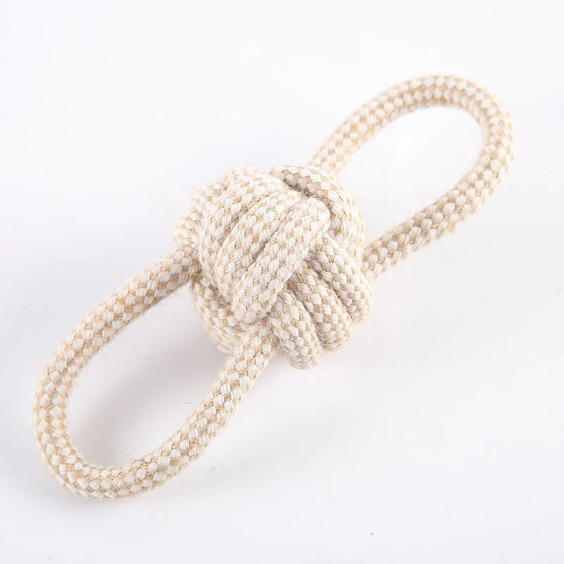Cat Dog Knot Toy Cleaning Teeth Grinding Teeth Interest Interactive Wear Resistant Knot Toy Play Entertainment Pet Supplies