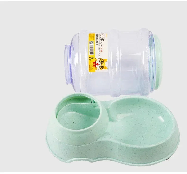 Dog Automatic Feeders Plastic Water Bottle Cat Bowl Feeding And Drinking Dog Water Dispenser Pet Feeding Bowl Pet Supplies Pet