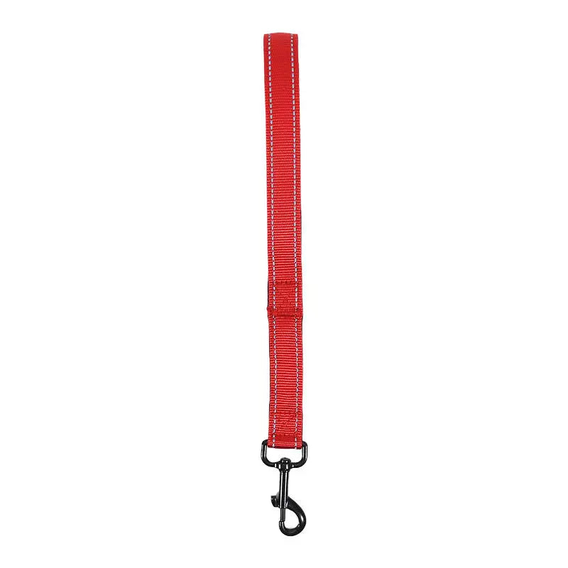 Dog Leash Short Dogs Leash Dog Chain Comfortable Handle Leashes For Large Medium Dogs Walking One Step Pet Chain