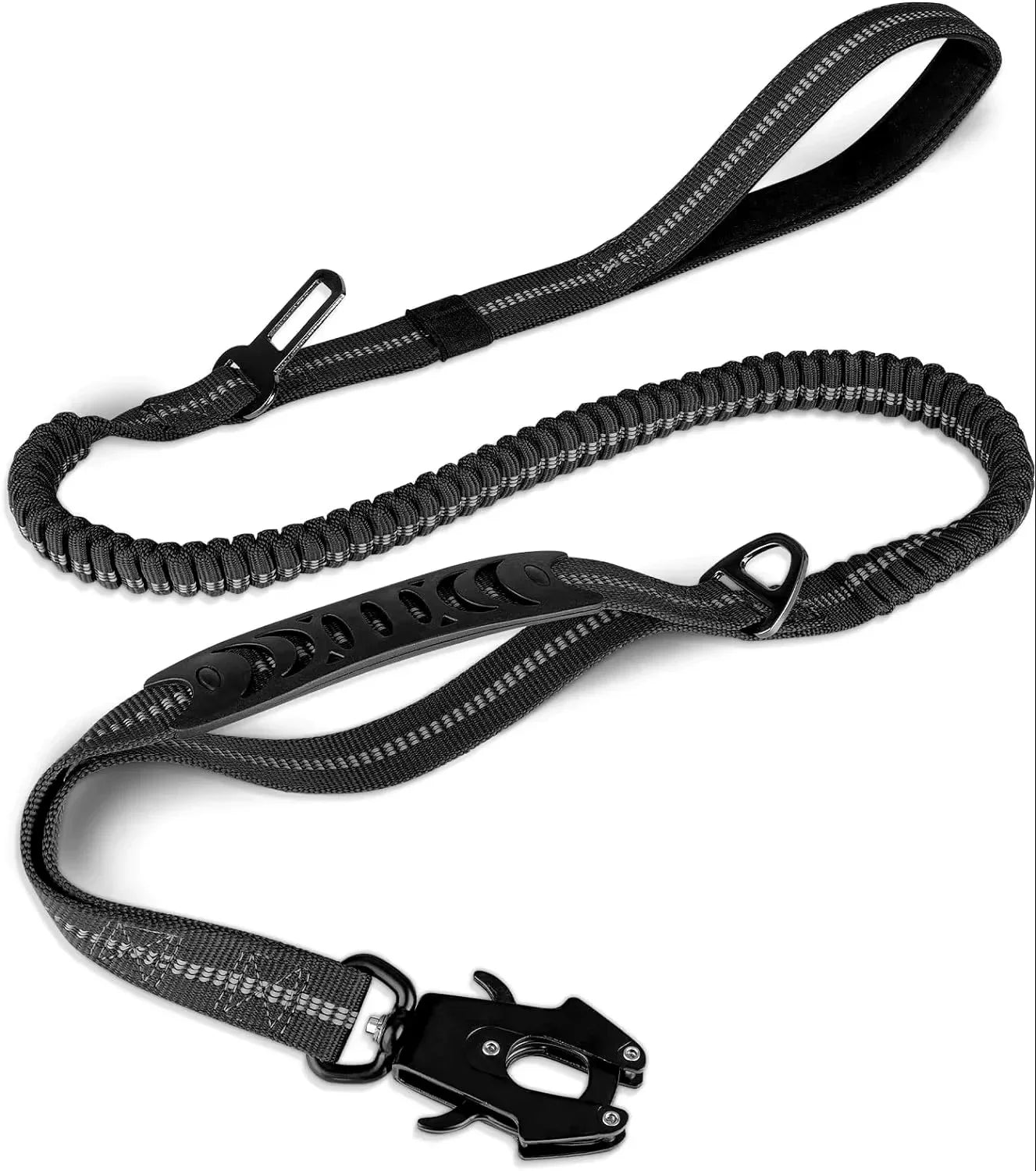 2025 Dog Leash -Double Heavy Duty Traction Rope for Strong Dogs - Enhance Safety and Contr with Comfortable Padded Handle Good