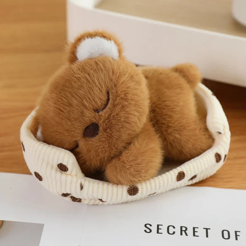 Cute Cartoon Dog, Cat, Fox, Bear,  Rabbit and Pig Plush Toy  Cat Doll Sleeping Animals Toys for Girl Funny Christmas Present