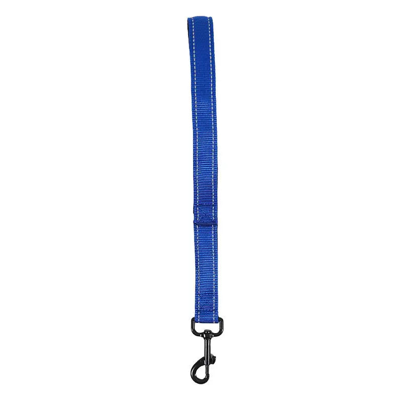 Dog Leash Short Dogs Leash Dog Chain Comfortable Handle Leashes For Large Medium Dogs Walking One Step Pet Chain