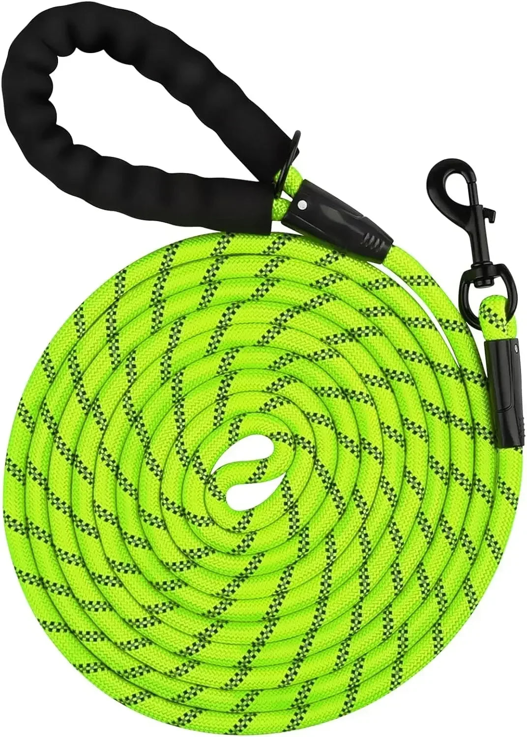 2025 Dog Leash -Double Heavy Duty Traction Rope for Strong Dogs - Enhance Safety and Contr with Comfortable Padded Handle Good