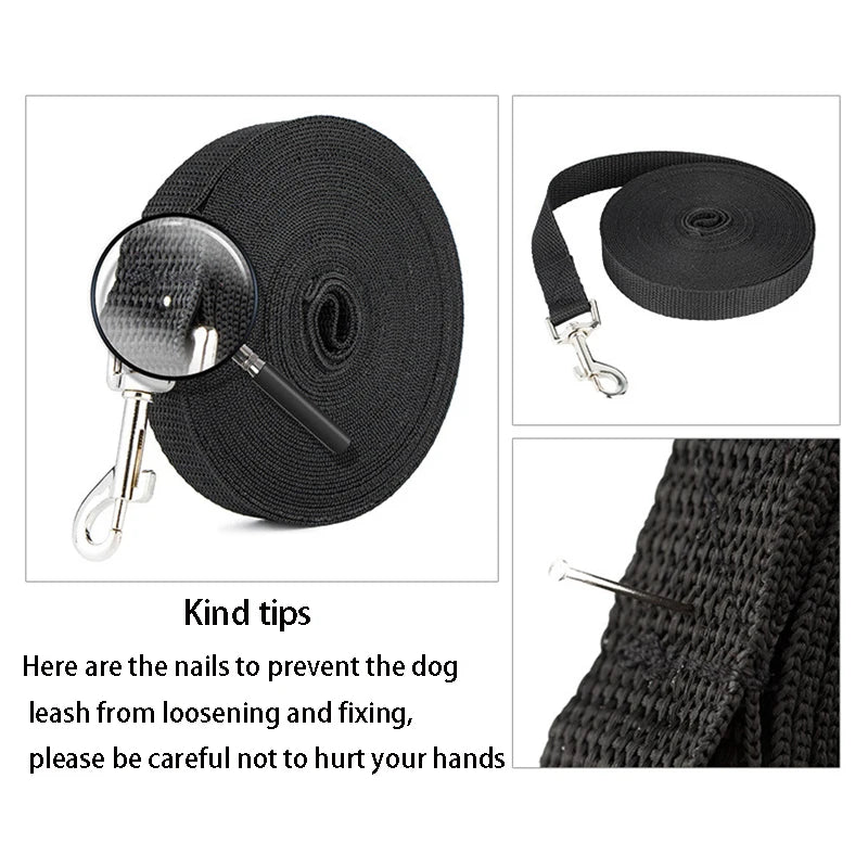10M 20M 30MPet Leash Nylon Dog Training Leashes Walking Long Lanyard Traction Rope for Small Large Dogs Lead Item