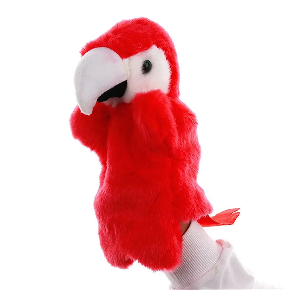 Animal Hand Puppet Cat Dolls Plush Hand Doll Puppets for Telling Story Cartoon Plush Toys