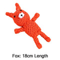 Dog Rope Toy Cartoon Animal Dog Chew Toys for Small Large Dogs Cats Molar Cleaning Teeth Toy Bite Resistance Puppy Pet Supplies