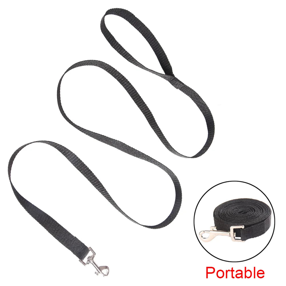 Long Dog Leash For Small Large Dogs Cats Strong Nylon Puppy Training Traction Rope Portable Pet Lead Golden Retriever Supplies