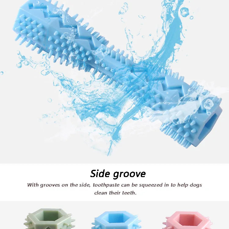Pet Toys, Hexagonal Dog Toys, Cat and Dog Chew Sticks, Boredom-Relieving, Bite-Resistant Chew Toys