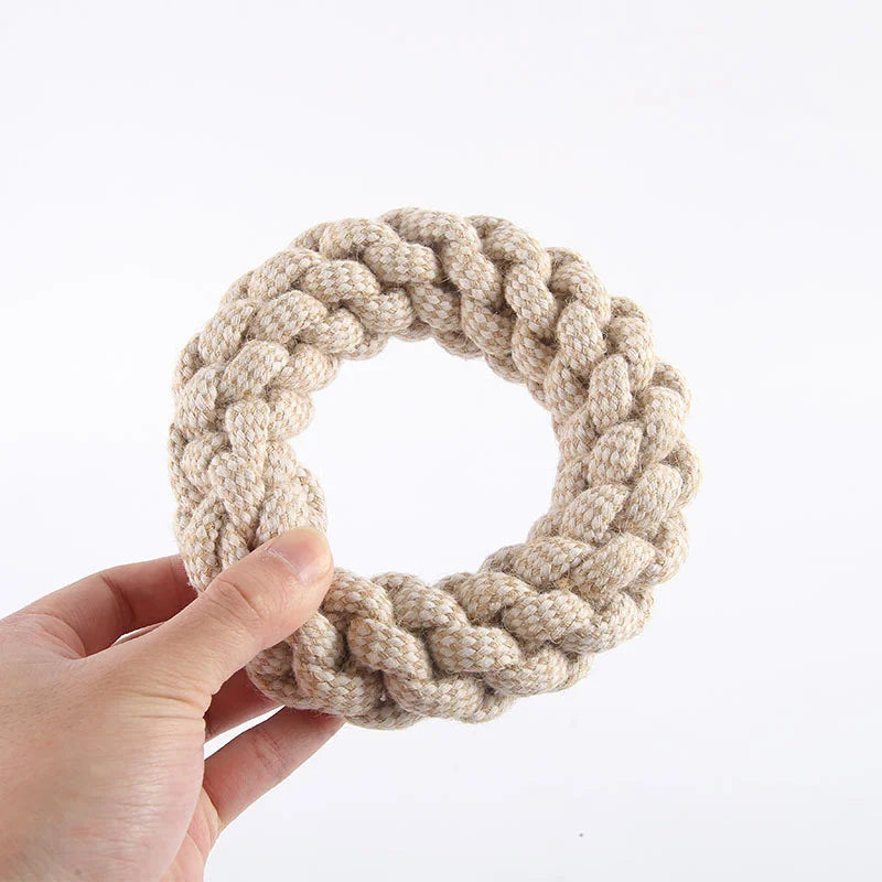Cat Dog Knot Toy Cleaning Teeth Grinding Teeth Interest Interactive Wear Resistant Knot Toy Play Entertainment Pet Supplies