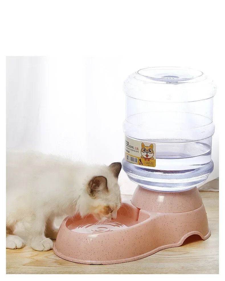 Dog Automatic Feeders Plastic Water Bottle Cat Bowl Feeding And Drinking Dog Water Dispenser Pet Feeding Bowl Pet Supplies Pet
