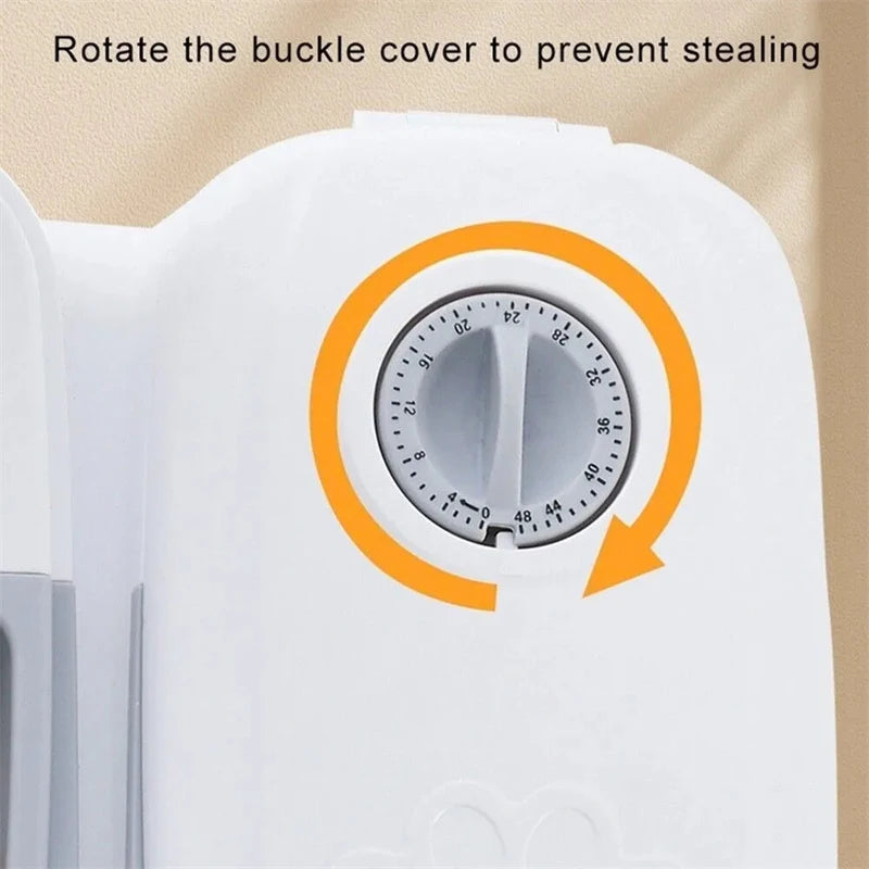 Automatic Pet Feeder For Cats And Small Dogs Dry Or Semi-Moist Pet Food Dispenser With 48-Hour Timer For Puppy Kitten Home Use